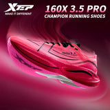 Xtep 160X 3.5 pro Running Shoes Professional Marathon PB Carbon Plate Sport Shoe Cushioning Shock Sneakers 976419110084