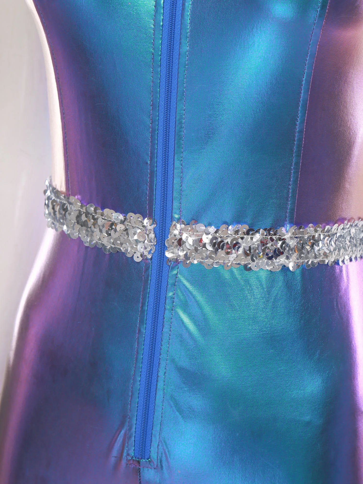 Women's 70s Disco Sequin Jumpsuit – Retro Bell-Bottom