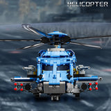 Technology Armed Helicopter Building Blocks Toys Air Forces Model Airplane Blocks Set Educational Toys For Boys Gifts