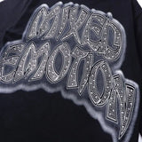 Mixed Emotion Oversized Cotton Long Sleeve T-Shirt