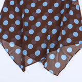 Polka Dot Printed Midi Skirts Two Piece Sets for Women 2026 Summer Chic Scarf Halter Top Suits Beach Woman 2 Piece Outfits