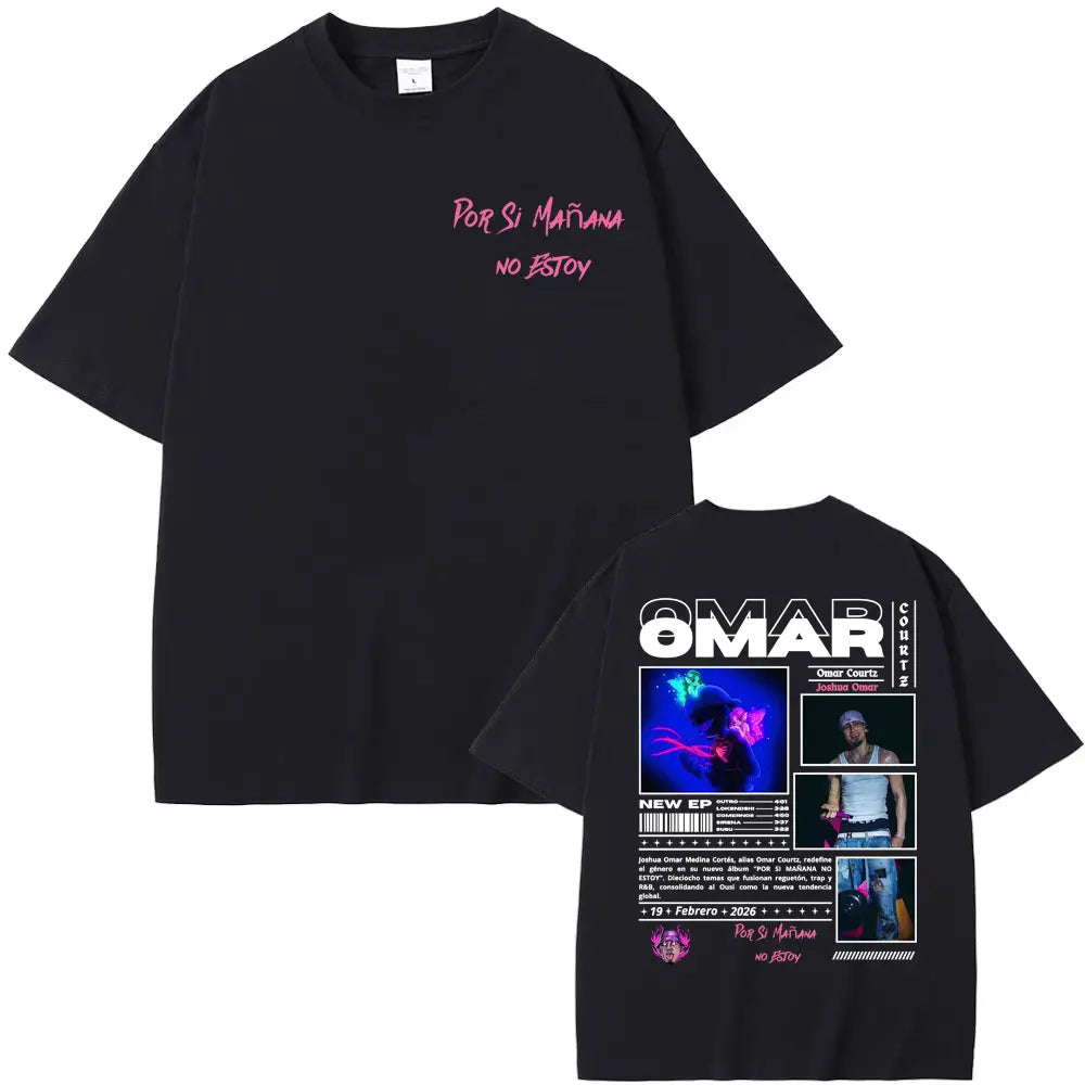 Omar Courtz 2026 Tour Cotton Graphic T-Shirt