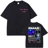 Omar Courtz 2026 Tour Cotton Graphic T-Shirt