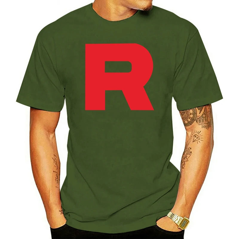 Men's Team Rocket Graphic Cotton T-Shirt