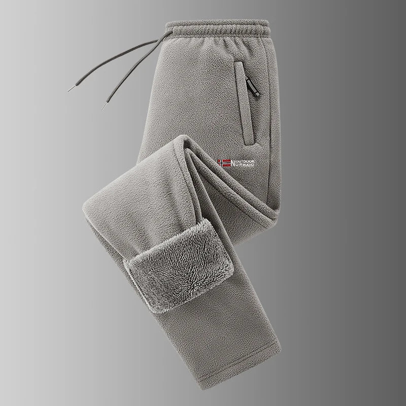 Polar Fleece Drawstring Winter Sweatpants