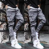 Men Cargo Tactical Pants Work Combat Multi-pockets Casual Training Trousers Overalls Clothing Joggers Hiking Male Cargo Pant