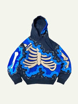 Men’s Skull Graphic Pullover Hoodie