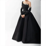 Aileen Satin Sweetheart Ball Gown | Formal Evening Dress