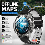 GUHUAVMI TANK Y102 – Military GPS Smart Watch for Men