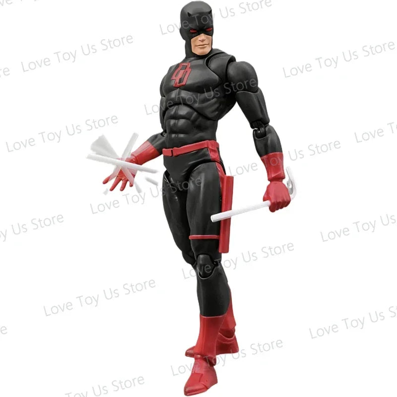 New CT Toys Daredevil Mafex 223 – Black Version SHF Anime Action Figure Movable Model Gift