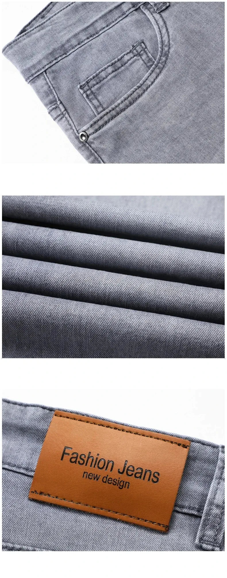Men's Straight-Leg Stretch Jeans