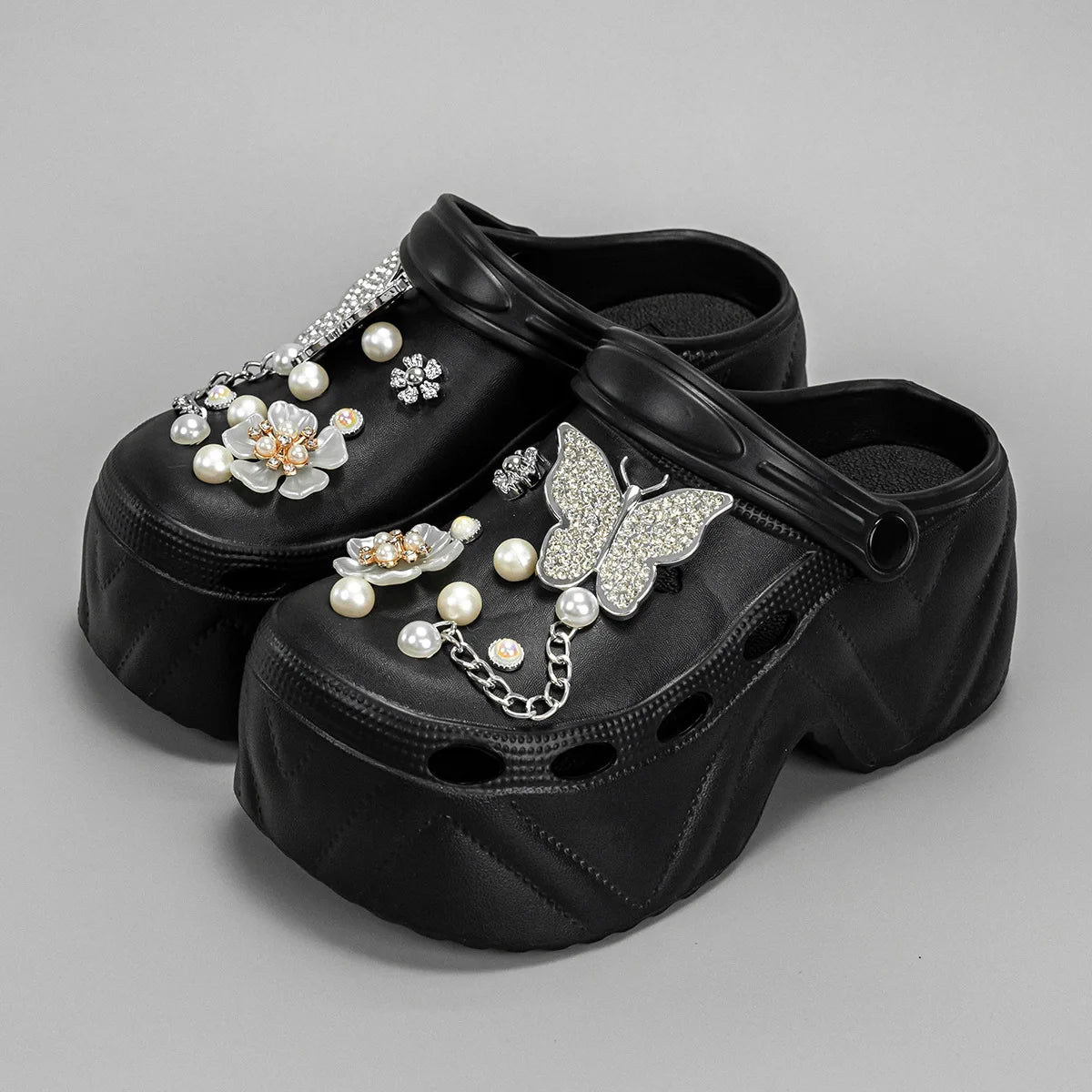 Women’s 9CM High-Platform Garden Clogs