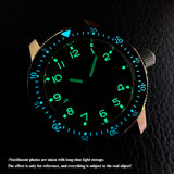 STEELFLIER Official SF787 Dive Luxury Wristwatches Double Calendar NH36 Movement Super Luminous 200M Waterproof Mechanical Watch