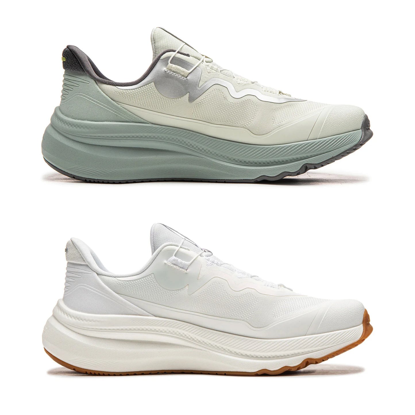Li-Ning Unisex SOFT GO MAX 2 COMFOAM MAX Cushion Thick Heel Sports Shoes LiNing Stylish Casual Walking Sneakers AGLW131