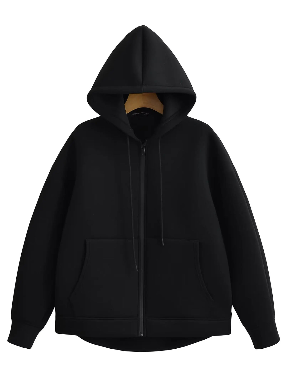Women's Relaxed Zip-Up Hoodie with Pockets