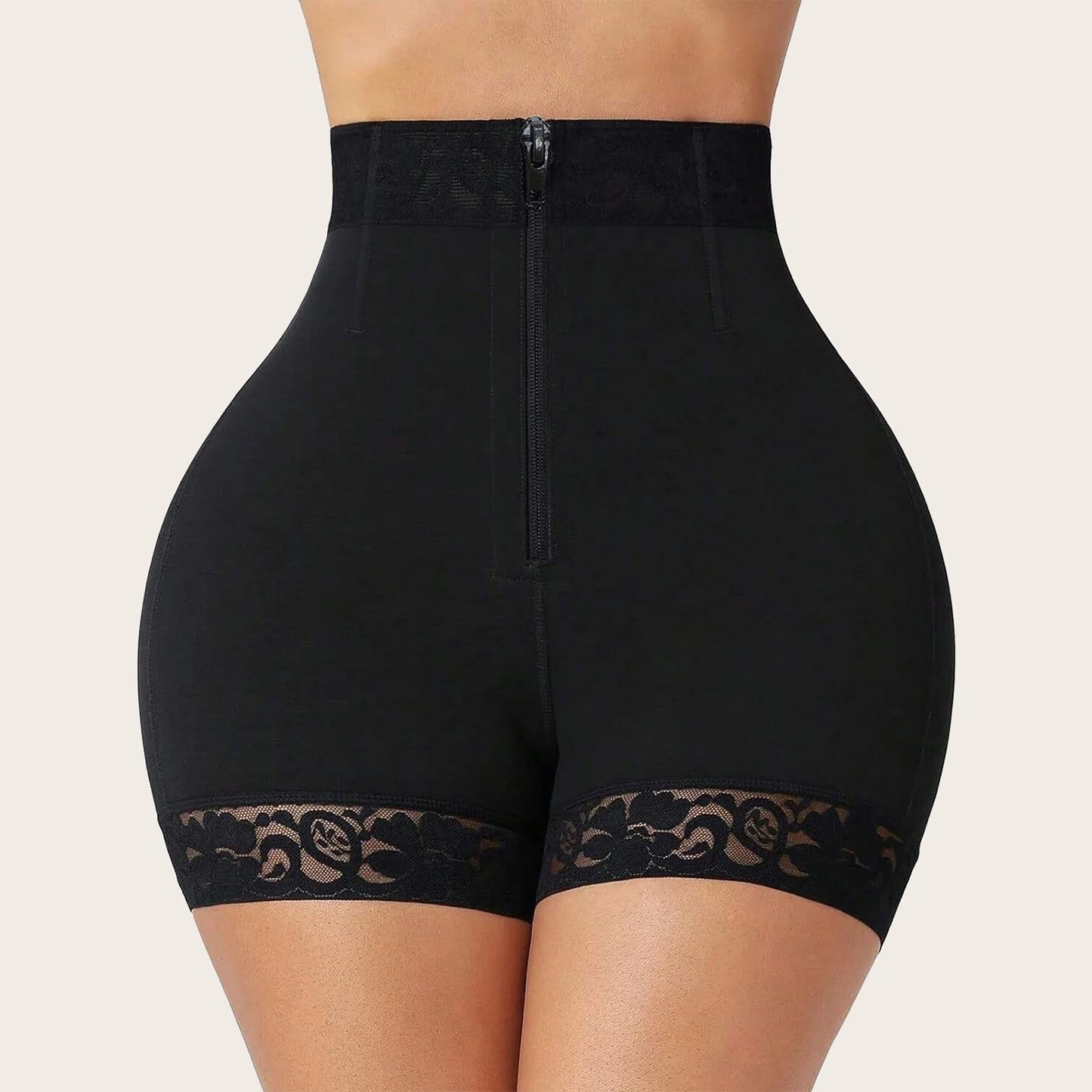 Women’s Lace Trim Sculpting Panties – Breathable Butt-Lifting Control Shapewear