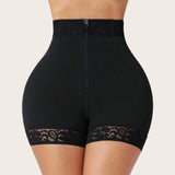 Women’s Lace Trim Sculpting Panties – Breathable Butt-Lifting Control Shapewear