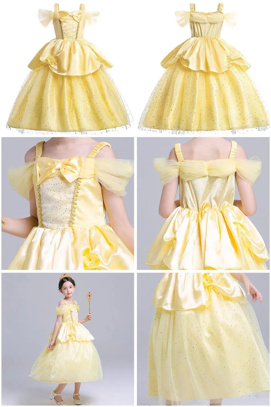 Enchanting Princess Cosplay Party Dress