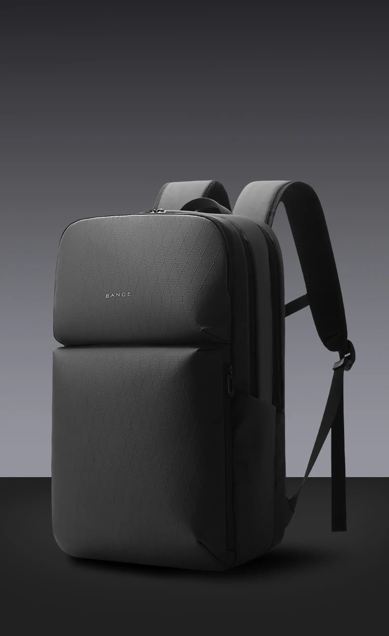 BANGE Simple Design Large Capacity Laptop Backpack Water Resistant Computer Backpack Fits 16 Inch Laptop Back Pack Bag for Male