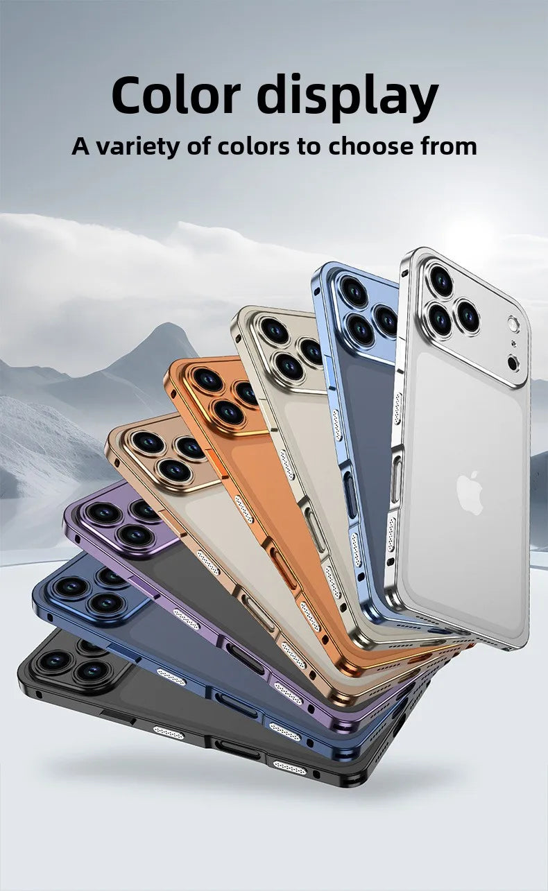 CNC Alloy Bumper Case with Lens Protection