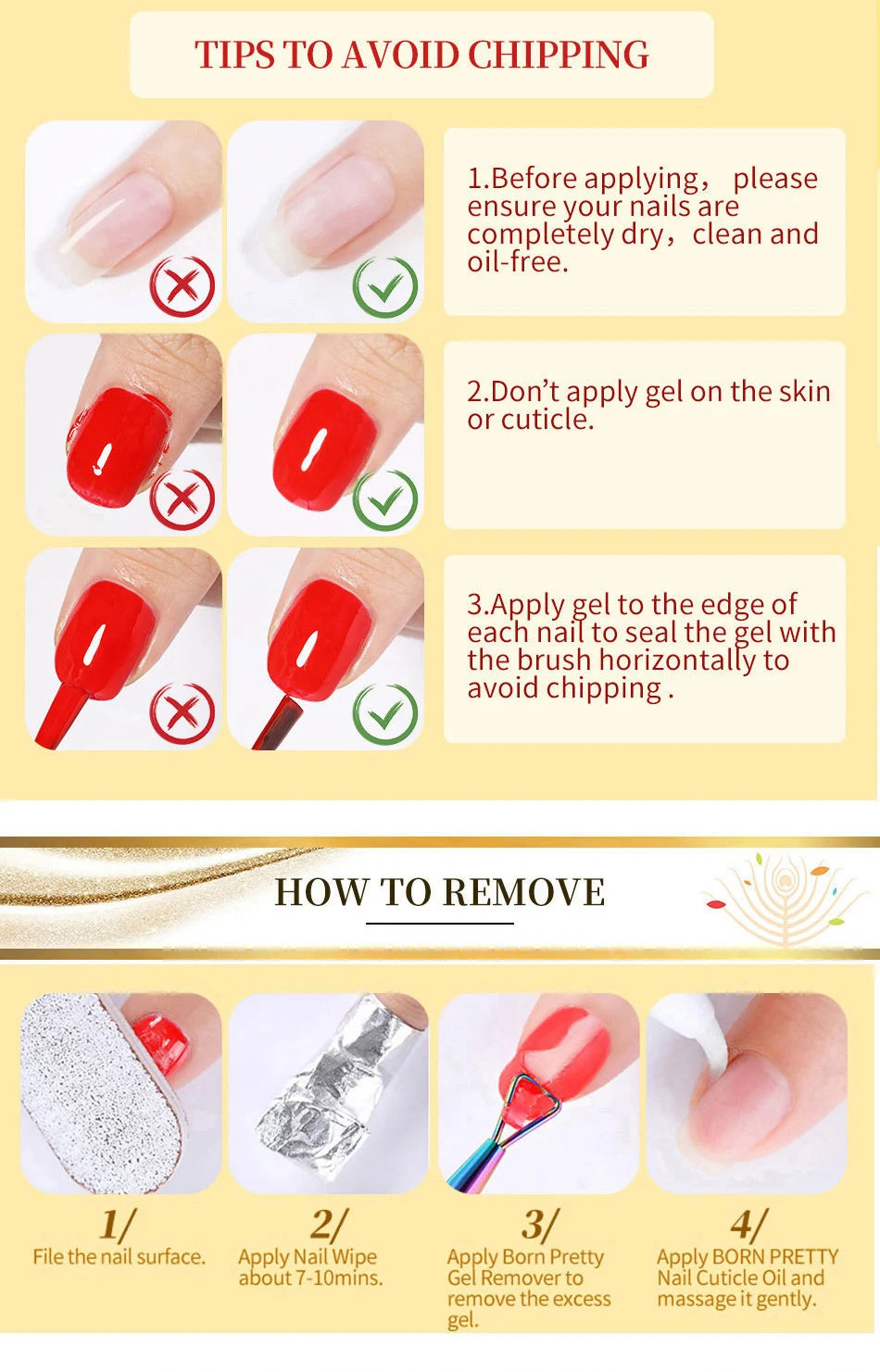 BORN PRETTY 250g Super Top Coat Gel Nail Polish Base Gel Matte Top Coat Semi-Permanent Varnish Soak Off Nail Art Functional Gel