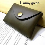 Small Waist Bag Genuine Leather Belt Pack Wallet Coin Purse Card Holder Car Key Pouch Driver's License Case Men Women 6065