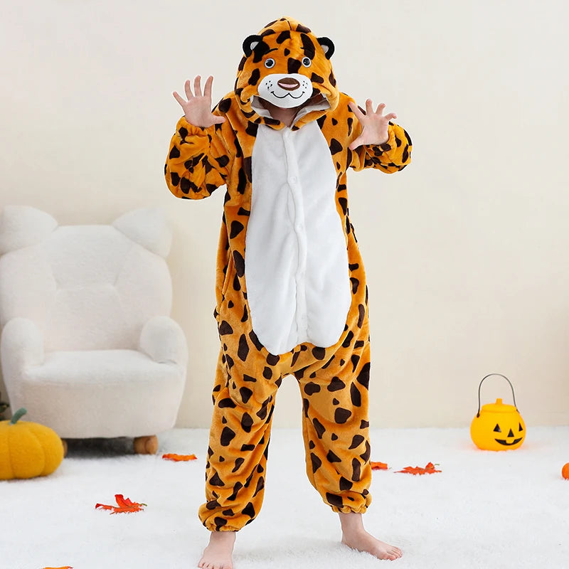 Kids' Capybara Flannel Onesie