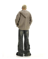 Men’s Relaxed Wide-Leg Denim Jeans