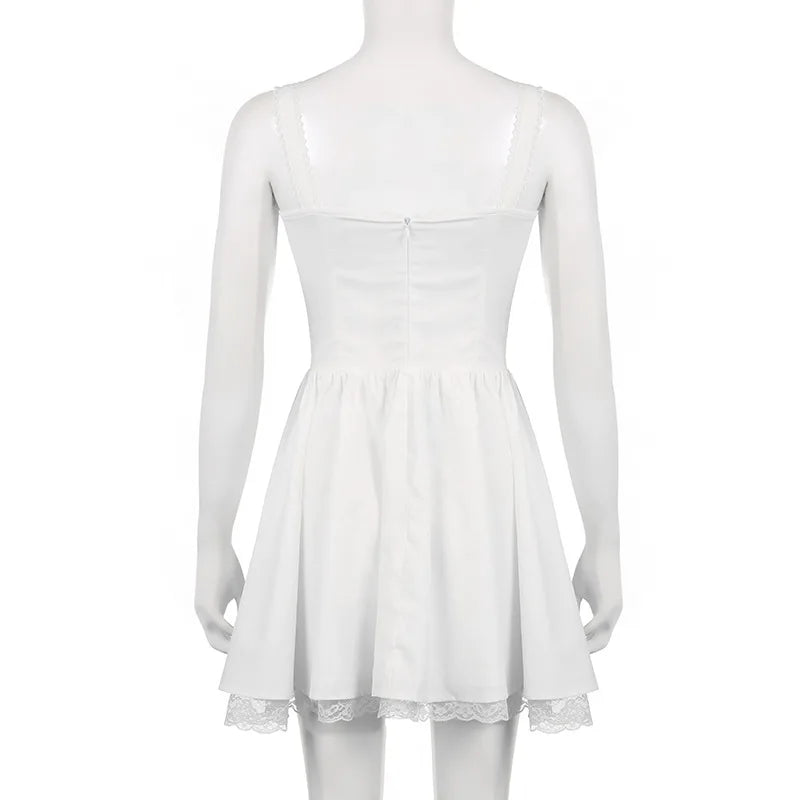 French Hepburn Style Black Camisole Dress
