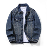 Washed Heavyweight Denim Jacket – Vintage Workwear