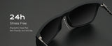 ZENOTTIC Square Polarized Sunglasses for Men