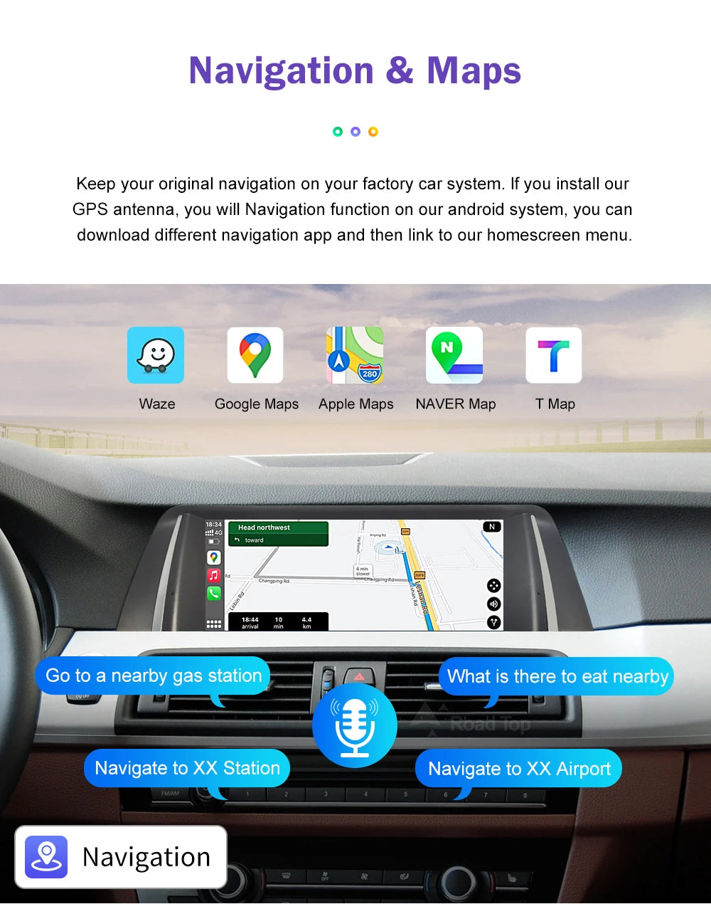 BMW 5 Series F10/F11 Multimedia Touch Screen | CarPlay & Android Auto