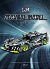 Creative DIY Racing Car Model Building Bricks Kit Advanced MOC Construction Toys for Adults Boys Girls Holiday Gift Idea