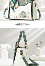 Women's Patchwork Shoulder & Crossbody Bag