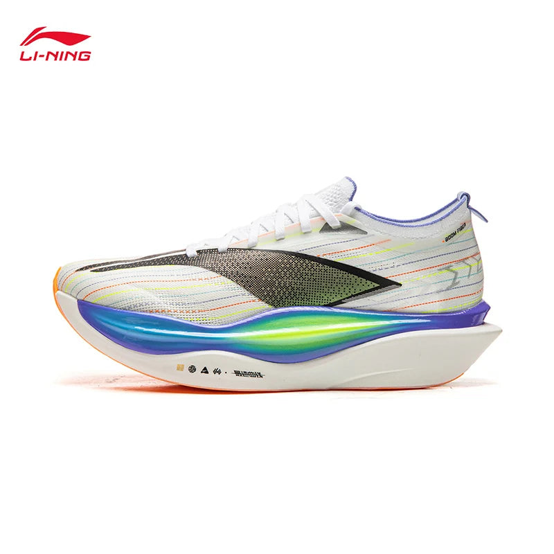 LI-NING FEIDIAN 6 ELITE Unisex Running Series BOOM FIBER Lightweight Cushioning Premium Racing Running Shoes ARMW001