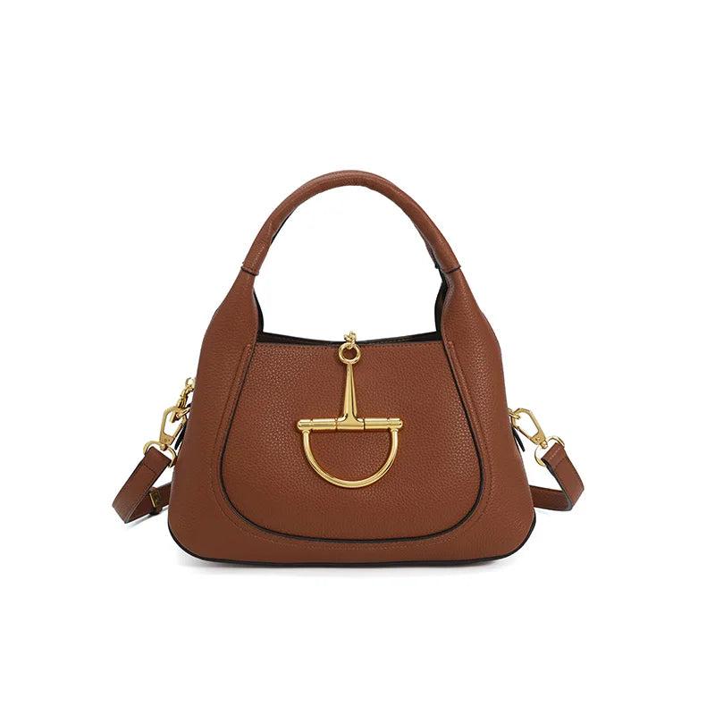 Ladies' handbag, large-capacity multi-functional crossbody bag, PU leather, and durable, commuting single-shoulder c