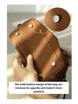 Women Genuine Leather Luxury Crossbody Bags With Adjustable And Detachable Shoudler Strap Elegant Soft Handbag