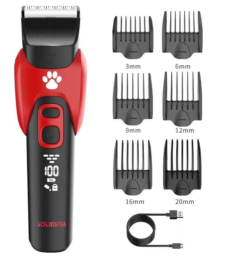 Professional Pet Hair Clipper & Grooming Trimmer
