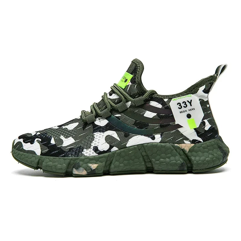 Unisex Colorful Fashion Running Shoes – Non-Slip Casual Walking Sneakers