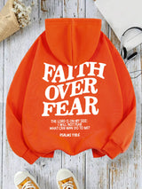 Faith Over Fear Fleece Hoodie