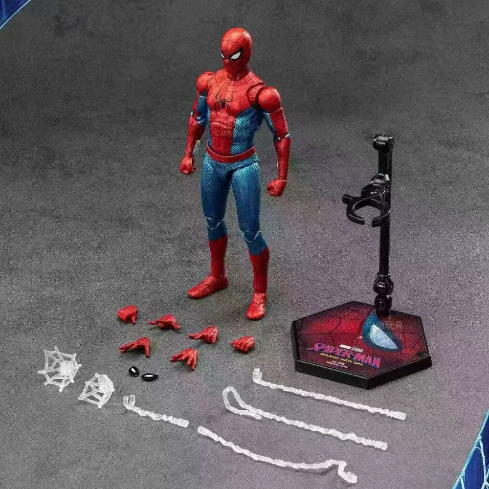 New ZD Toys Spider Man Brand New Day Action Figures Peter Parker Mecha Joint Movable Model Anime Avengers Collection Toys