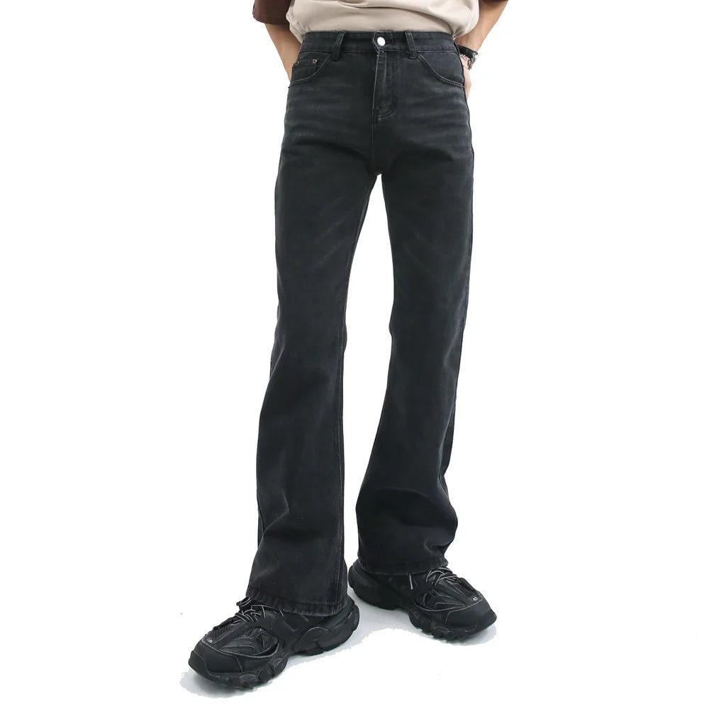 Men's Vintage Loose Denim Jeans | Streetwear Style