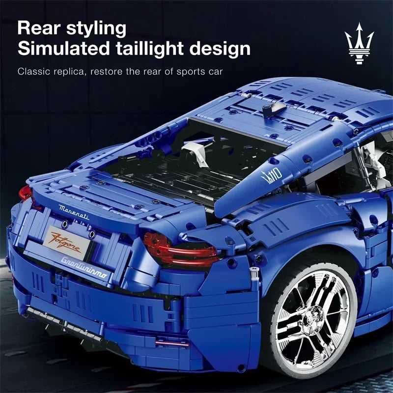 5480pcs MOC Technical 1:8 Sports Car GranTurismo Building Blocks Model Vehicle Bricks Assembling Toys for Boys Birthday Gift Set