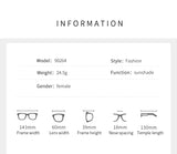 Oversized Rimless Oval Sunglasses – UV400 Metal Frame