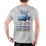 Men Sally I'm Lightning Cars T Shirts Lightning McQueen Graphic Tee