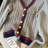 Women's V-Neck Knit Sweater