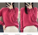 Women's Merino Wool Crew Neck Sweater