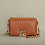 Luxury Leather Crossbody Satchel