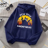Pew Pew Madafakas Cat Hoodie