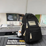 Fashion Big Student School Backpack Rucksack Girls Boys School Bag High Capacity Women Backpack Female Leisure Travel Mochila